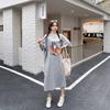 Robe T-shirt d'été décontractée ample à manches courtes pour femme