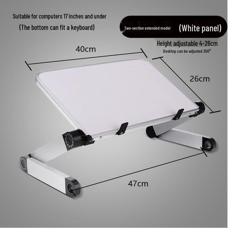 Adjustable Foldable Laptop Stand for Desk and Bed