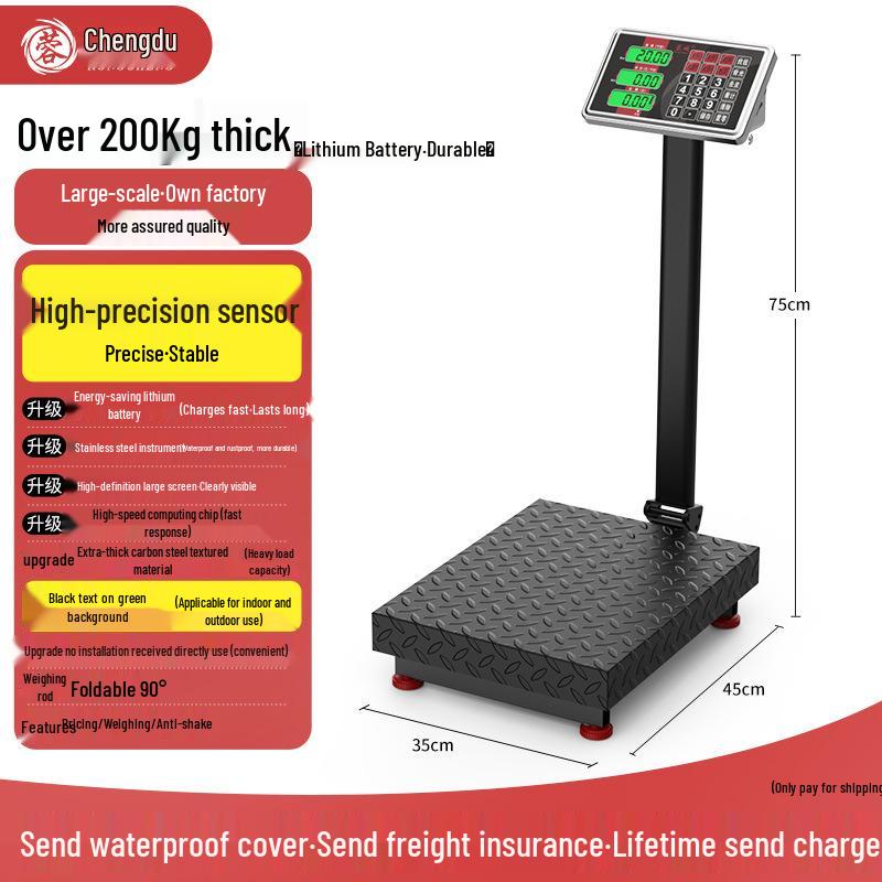 2025 Electronic Table Scale - New 300kg/150kg Commercial Weighing Model