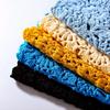 Japanese Handmade Crochet Turban Hat - Retro, Artistic, Versatile, Hollow Knit Design