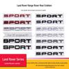 Land Rover Discovery Sport & Range Rover Sport Rear Lettering Car Badge