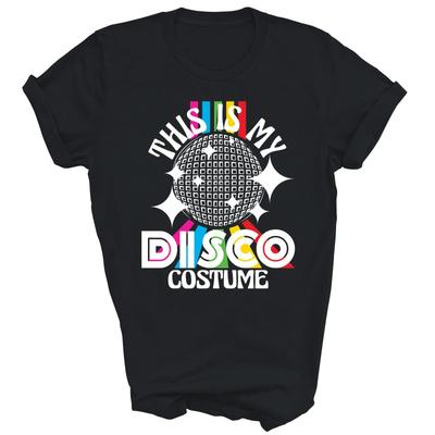 This Is My Disco Costume 1970s Funky Party 70s Shirt Gift Unisex T-Shirt