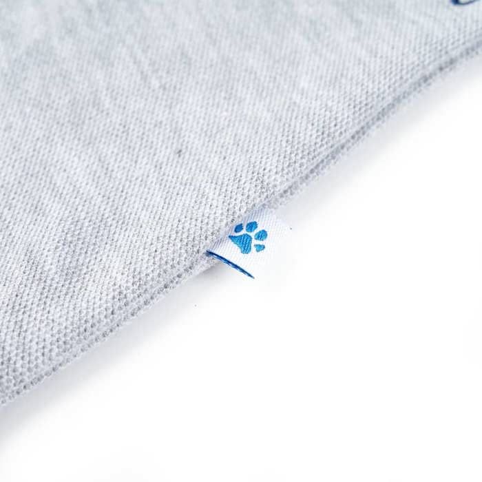 Polo pour enfants mélangé gris 92/104/116/128/140