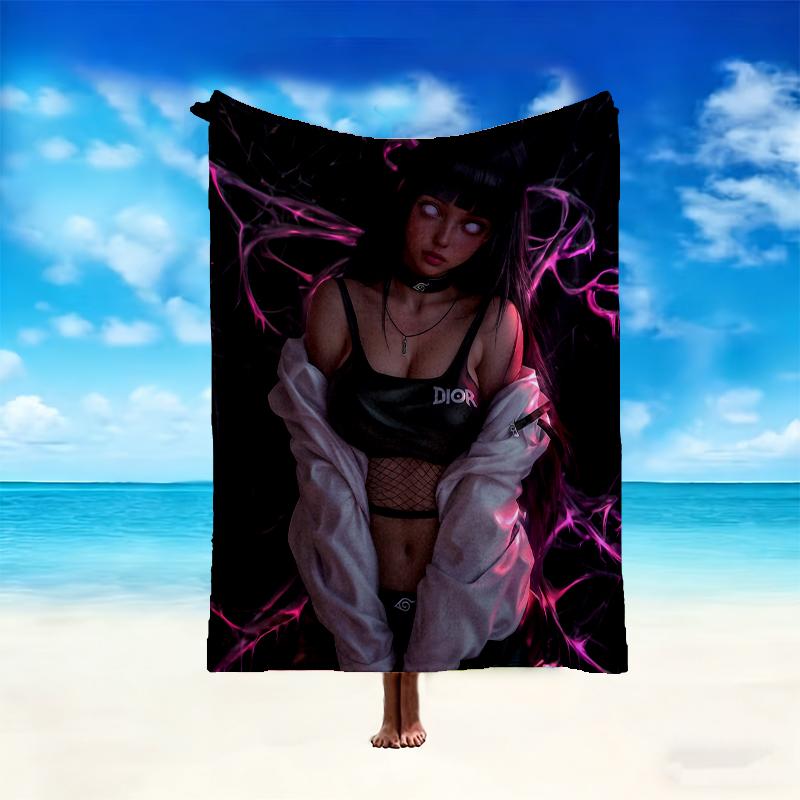 1pc Cozy Print Blanket, Naruto Blanket Appropriate for Home Picnic and Travel Adventures
