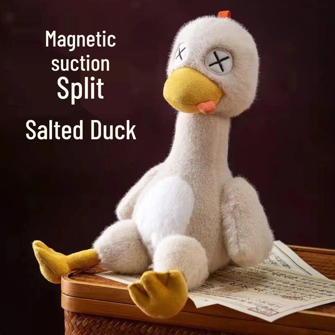 Funny Magnetic Duck Doll: Cute, Detachable, and Assembled Plush Toy Gift In Stock