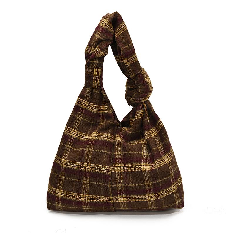 Casual Large-capacity Canvas Bag Women's 2025 New Commuter Versatile Shoulder Bag, College Student Class Tote Bag