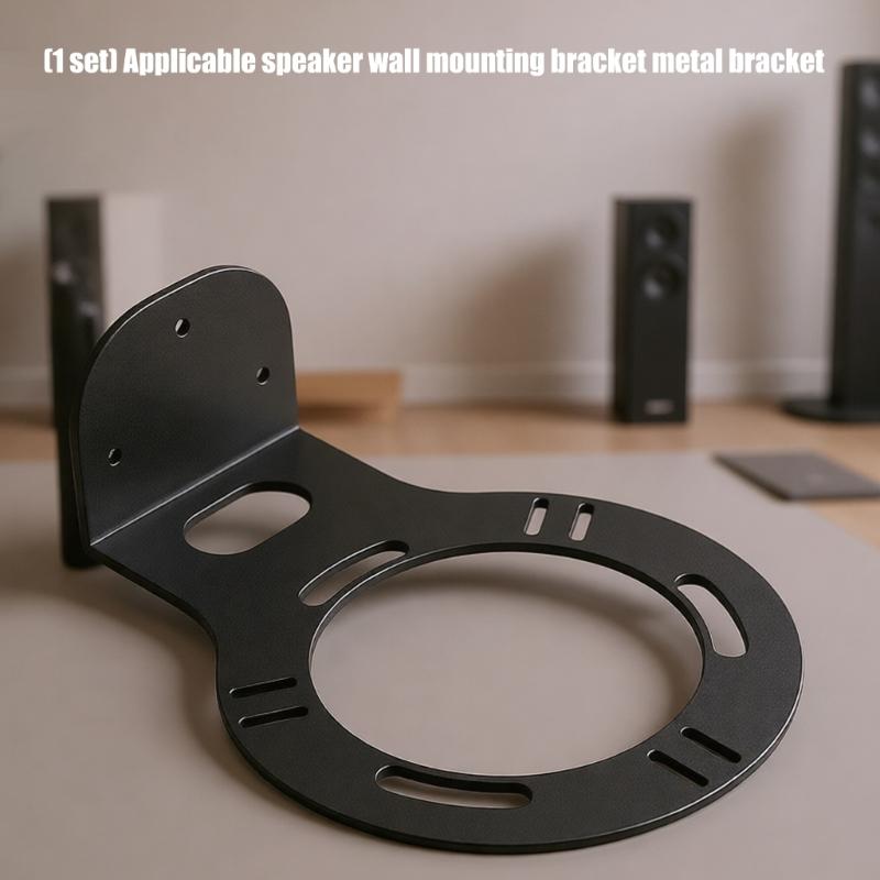 Speaker Wall Mount Bracket Compatible for Studio 5 Speaker Stand for Easy Installation and Home Music Enhancement