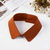 Solid Color Necktie Collar Lapel Design Decorative Single Collar  Shirt Collar Replacement