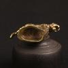 Das Chinesische Tierkreiszeichen Massivmessing Tiger Tier Kleines Ornament Mini Original Tiger Heimdeko Ornament
