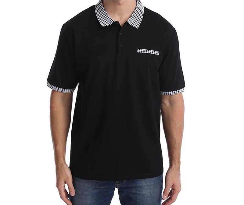 Classic Short Sleeve Polo Shirt, Versatile Casual Top for Daily Wear
