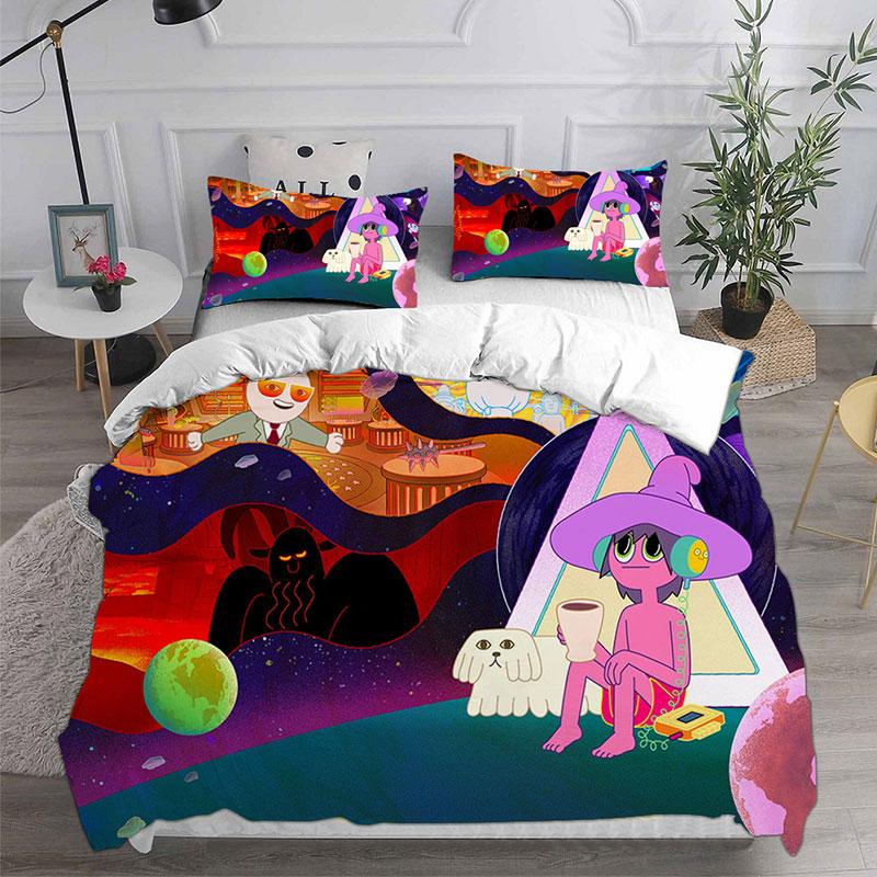 The Midnight Gospel Bedding Sets Comforter Quilt Bed Cover Duvet Cover Pillow Case 2-3 Pieces Sets Kids Adult Size