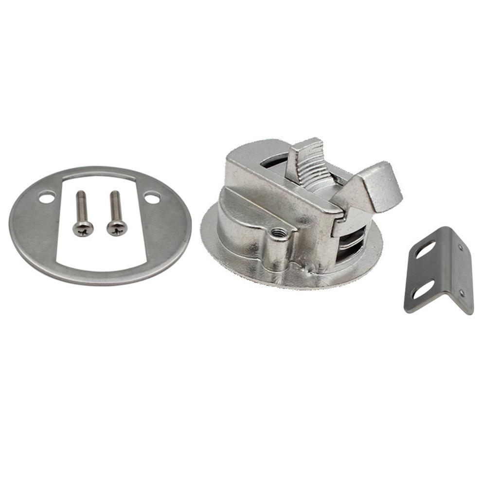 Practical Steel Deck Lifting Handle Convenient Floor Buckle Securely Lock Essential Hardware Quick Fixing for Boats