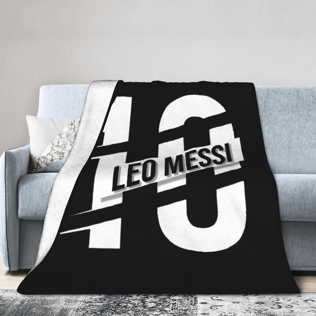 Argentina Number 10 Football Soccer Blanket Flannel Decoration Messied Portable Warm Throw Blanket for Home Couch Bedding Throws