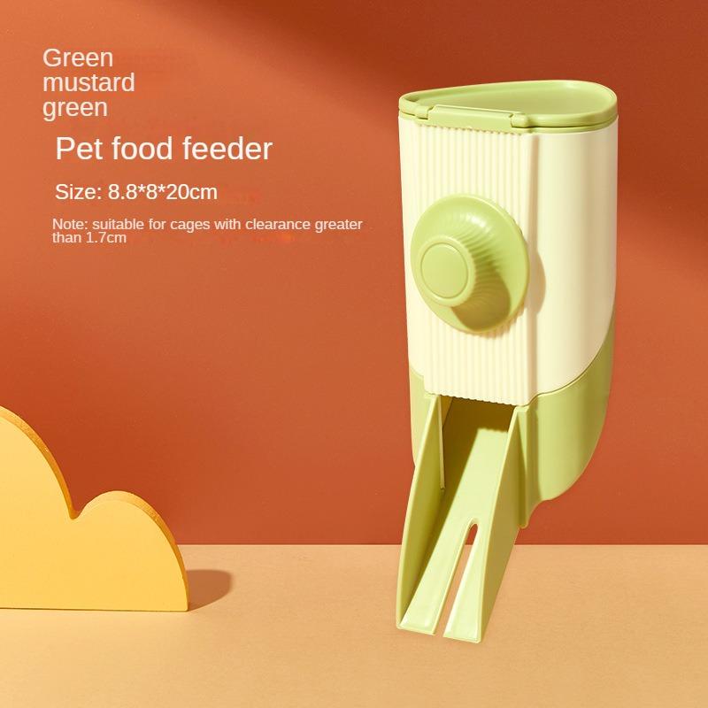 500ml Pet Parrot Bird Feeding Waterer Cat Dog Cage Hanging Waterer Pigeon Rabbit Small Pet Automatic Feeding Water Feeding Bowl