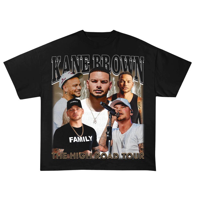 Kane Brown The High Road Tour Unisex T-Shirt, Kane Brown 2026 Concert, Kane Brown Fan Gifts L