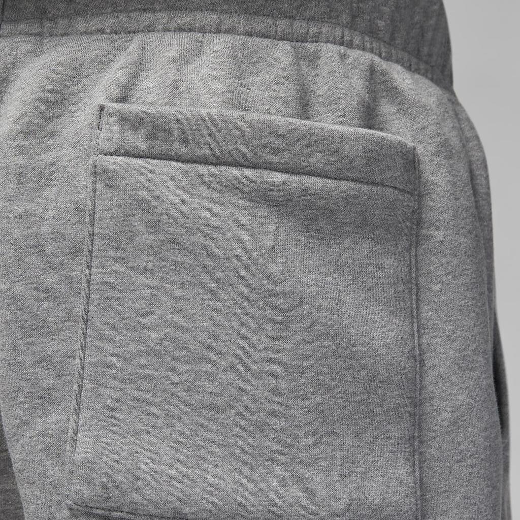 Jordan High Waist Drawstring Sports Pants With Logo Men Bottoms Gray DQ7340-091