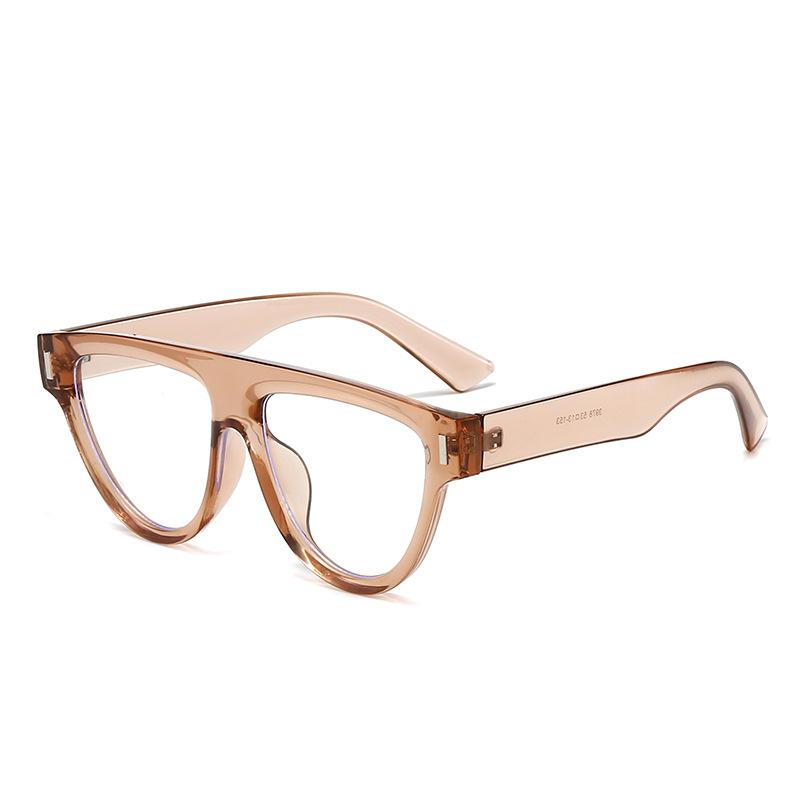 Vintage Luxury Rice Nail Square Frame Glasses Women Men Outdoor Eyeglasses Traveling Driving Shade UV400