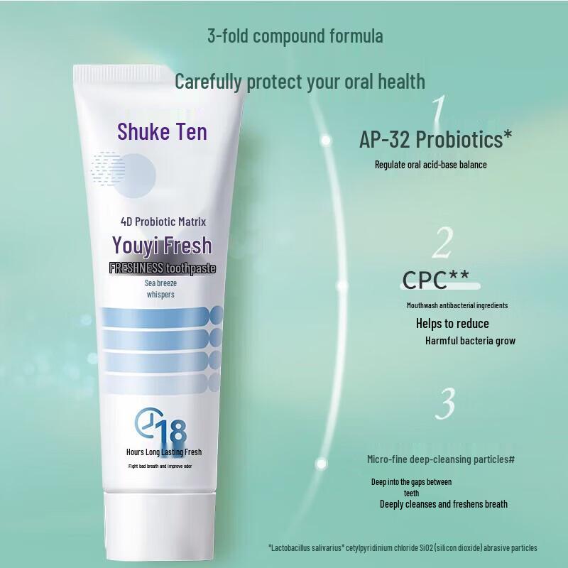 

Saky Probiotic Fresh Breath Toothpaste