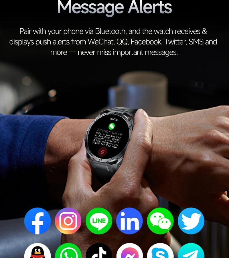 2026 New ECG+PPG Body Fat Analysis Health Smart Watch Uric Acid BP Blood Oxygen Bluetooth Call HD Screen Sports SmartWatch for Men Women