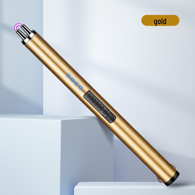 

JL855 Кухонный газовый импульсный запальник: Электронная зажигалка для ароматерапии золотой