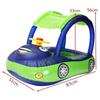 Inflatable Kids' Car Seat Pool Float with Sunshade