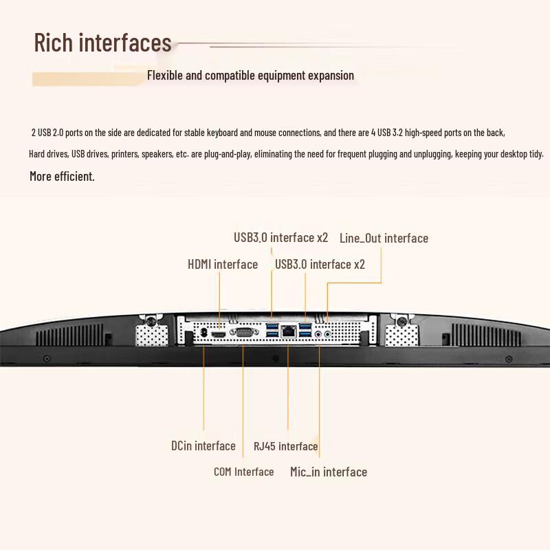 Lenovo Ruitian 300 23.8-inch All-in-One PC (CN version)