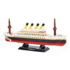 LULUFUN Titanic Micro Block Toy Ship 3D Puzzle Ocean Hobby for Adults Luxury Liner Model DIY Celebration New Year Gift Birthday Christmas Present (128