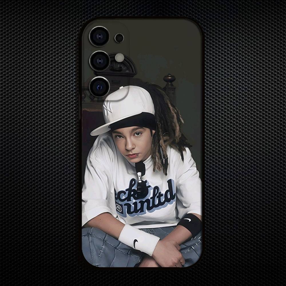 Tom Bill Kaulitz Tokio Hotel Etui na Telefon Dla Samsung S25,S24,S23,S22,S21,S20,Plus,Fe,Lite,Inne Czarne Pokrowiec