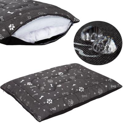 Dog Bed, Dog Cushion, Welsti Dark Gray M 70X50