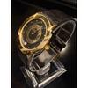 Used  (Rare) Bulova] Bulova quartz watch black/gold