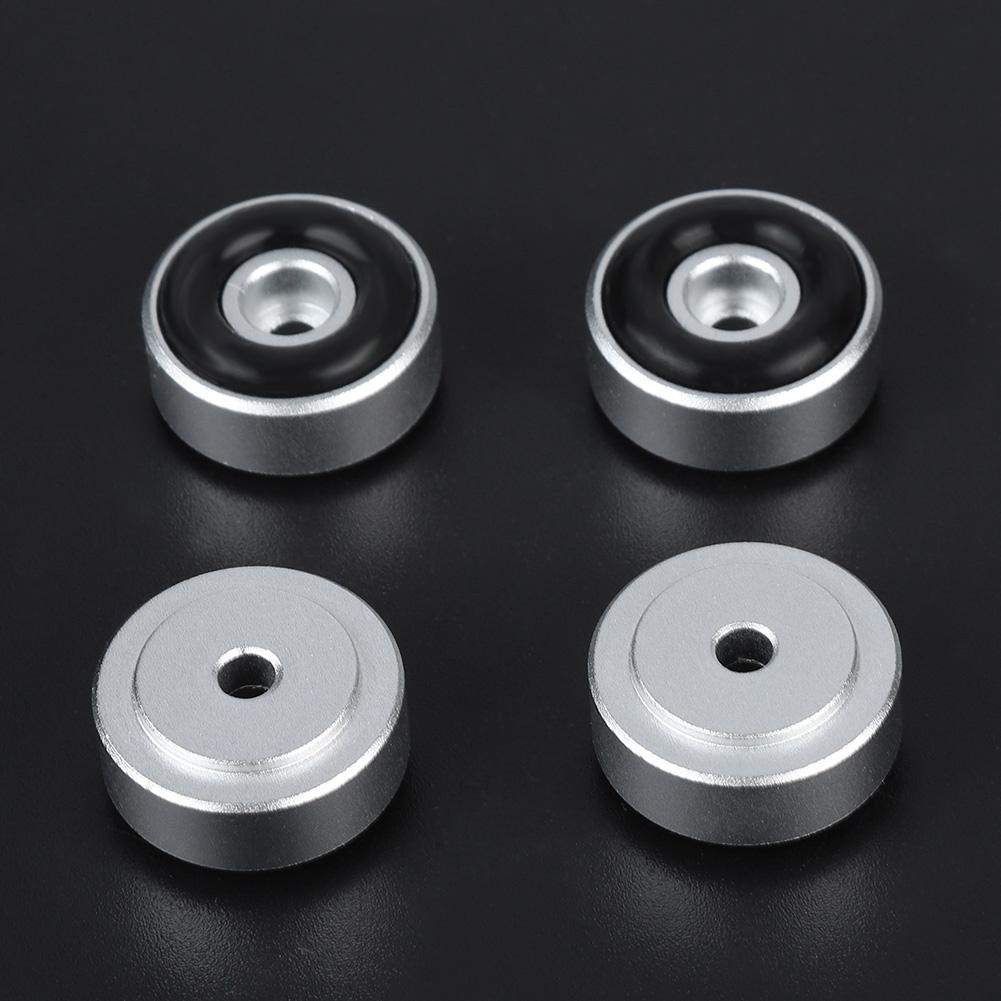 4PCS 20*8mm Aluminum Alloy Amplifier Feet Shock Absorber Amplifier Pads Feet