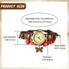 Butterfly Watch Ladies Multiple Winding Leather Belt Analog Prayer Beads Bracelet Watch Casual Ladies Accessories Birthday Christmas Day Gift for