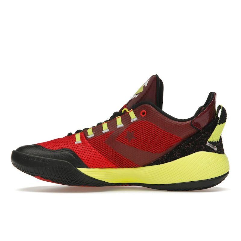 Converse All Star BB Shift Monster Clash - Red Unisex Sneakers Dark-Beetroot Yellow A01245C