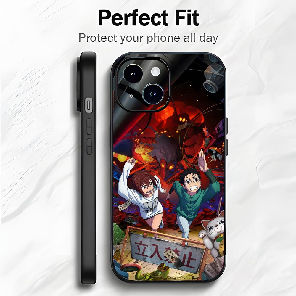Fun Action Anime D-Dandadan Phone Case Phone Case Soft Packaging Lightweight For iPhone17 16 15 14 13ProMax iphone12promax