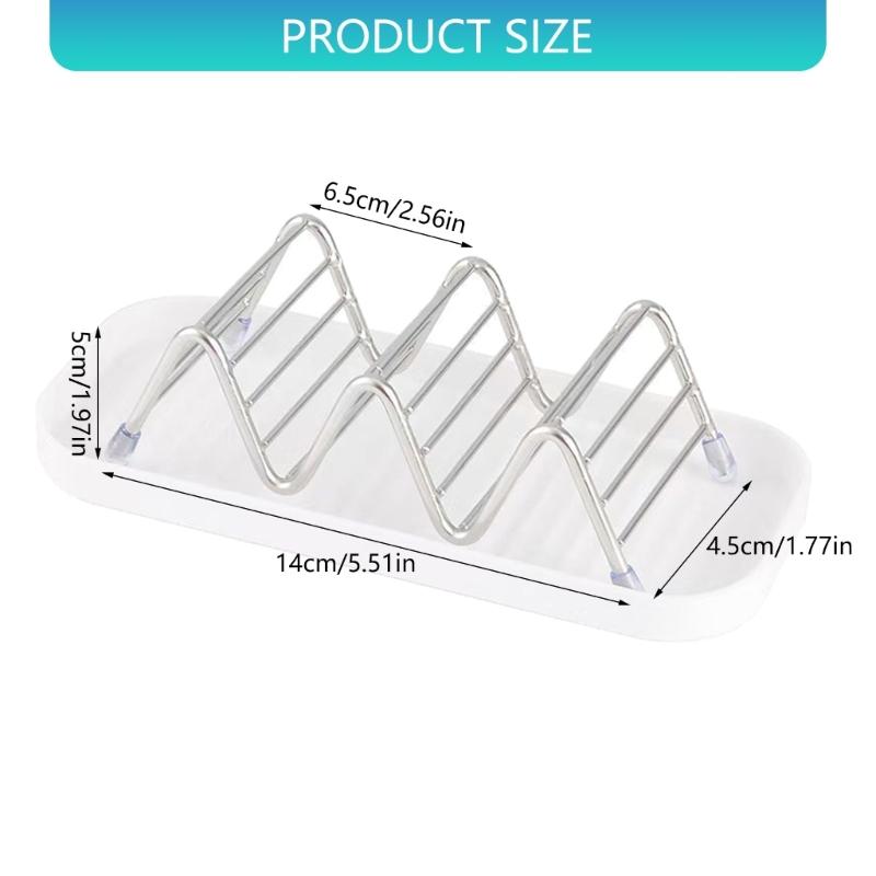 Creative Soap Holder Draining Easy Installation Kitchen Sink Mount With Drain Soap Holder Easy Cleaning