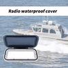 Reinforced Plastic Radio Shield Housing With Anti Corrosion Coating Protects Marine Electronics From Saltwater Splashing