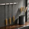 5pcs Test Tube Cleaning Brass Cylinder Wire Tube Pipe Cleaning Brush Cleaning Tool  Rust Removal
