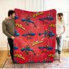 Marvel Spider-Man Print Flannel Blanket,Soft and Skin-Friendly, Used With Sofas, Beds, Travel, And Camping, Best gift Choices
