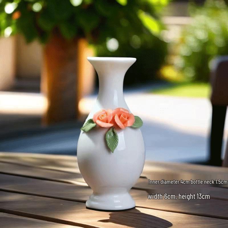 Hand-Pinched Ceramic Vase: Travel Souvenir & Home/Office Decor