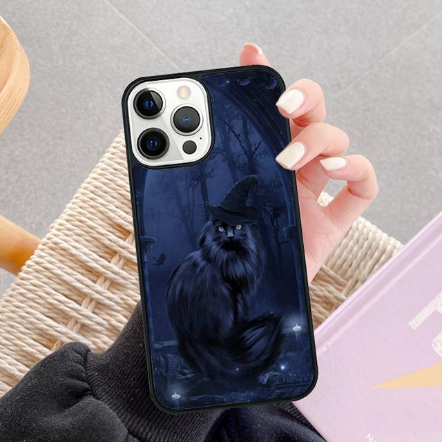 Magische Katze Die Hexen Handyhülle Für Apple iPhone 17 Air Pro Max Plus Hülle Für iPhone 17 Air 14 15 16 13 12 Max Abdeckung