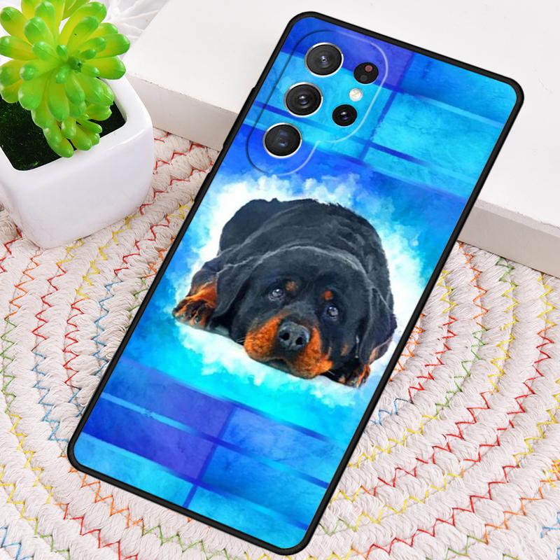 

Rottweiler Dog TPU Phone Case For Samsung Galaxy note 10 pro S26 S25 S24 S23 S22 Ultra Plus S21 FE S20 Shockproof Cover Galaxy S23 Ultra