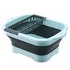 Foldable filter, fruit and vegetable washing basket, strainer, dish, water filter, silicone foldable water filter, kitchen tool