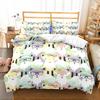 Lovely Butterfly Festival Glasses Fox Quilt Cover Set Bedroom Bedding Engineering Vehicle Duvet Cover Set For Kid Teen Boy Girl