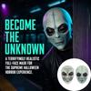 Masque d'Alien en Latex Masque d'Alien Vert Masque d'Halloween Style Casque Masques d'Aliens Jouets Farceurs