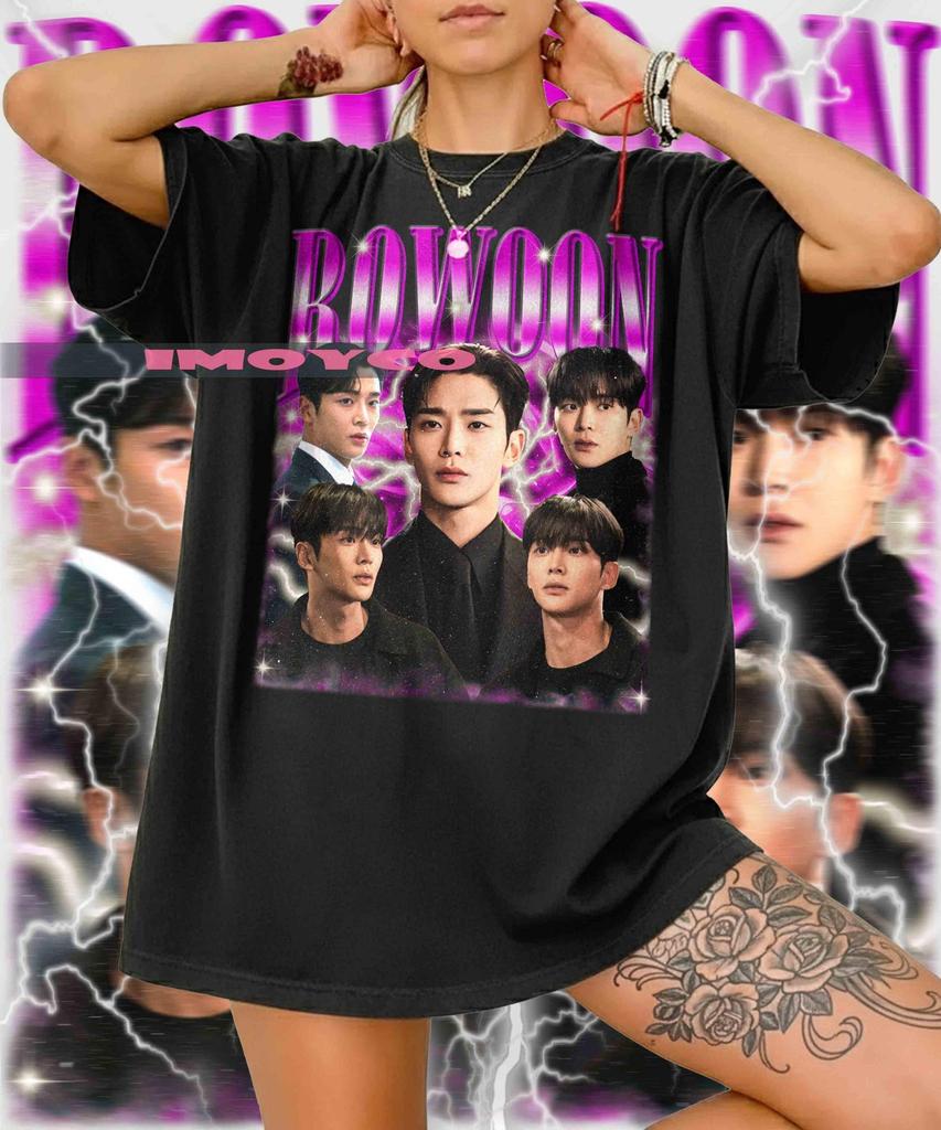 Retro Rowoon T-shirt, SF9 Rowoon Shirt, SF9 Rowoon Kpop Merch, Kpop Gift for Her or Him, Kpop Merch Shirt, SF9 Retro Style Tee