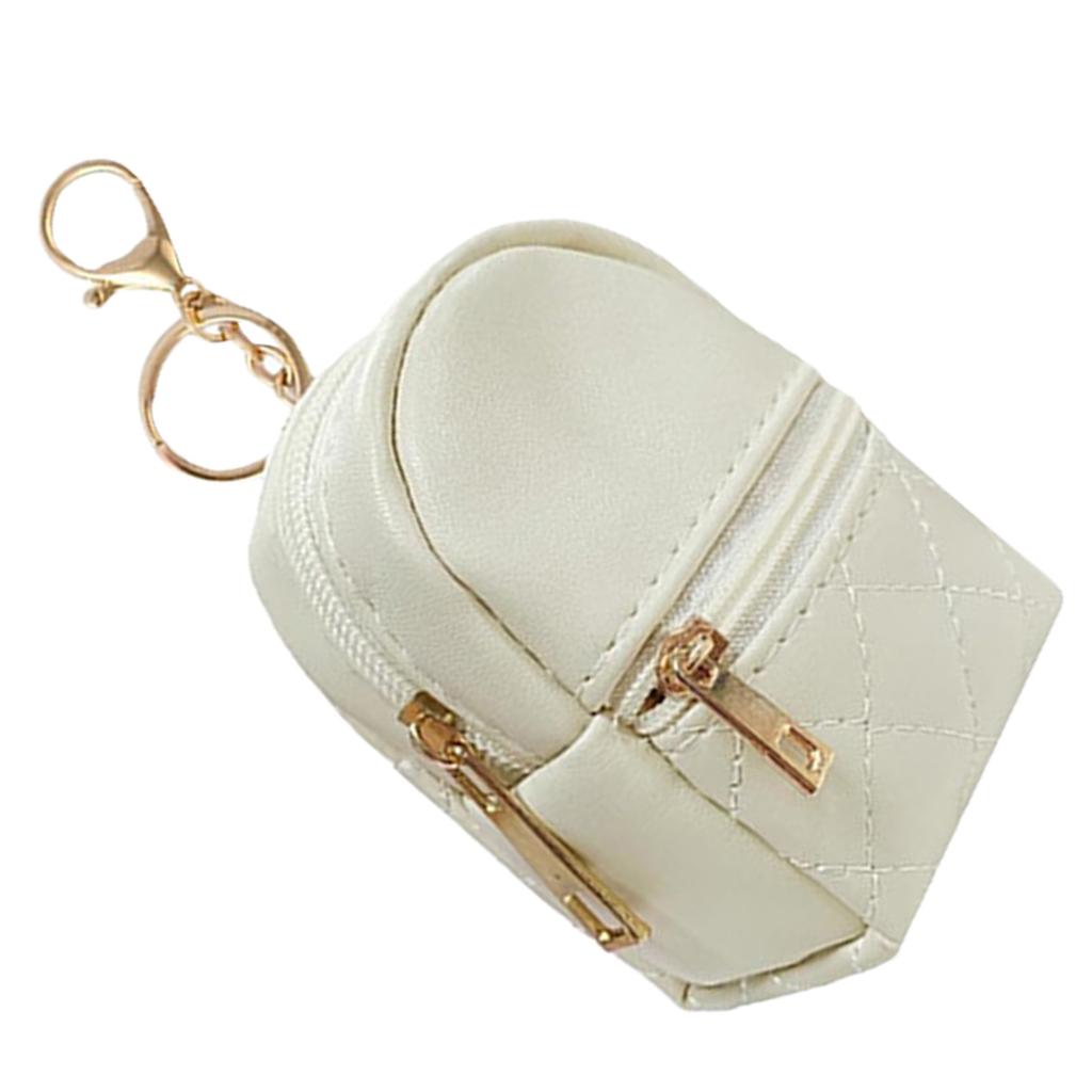 Fashionable Small Cosmetic Bags for Women PU Leather Lipsticks Holder and Card Organizers Portable Makeup Pouches