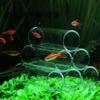 Transparent Fish Shrimp Breeding Hide Tube Shelter 3/6/7/10 Tubes Fish Tank Aquarium Decoration