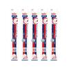 Lápis Tombow Lápis Vermelho e Azul para 10 lápis lápis x 5 (55 proporção), Hexagonal, Marcação, ippo!, (2 pacotes) BCA-261-5P