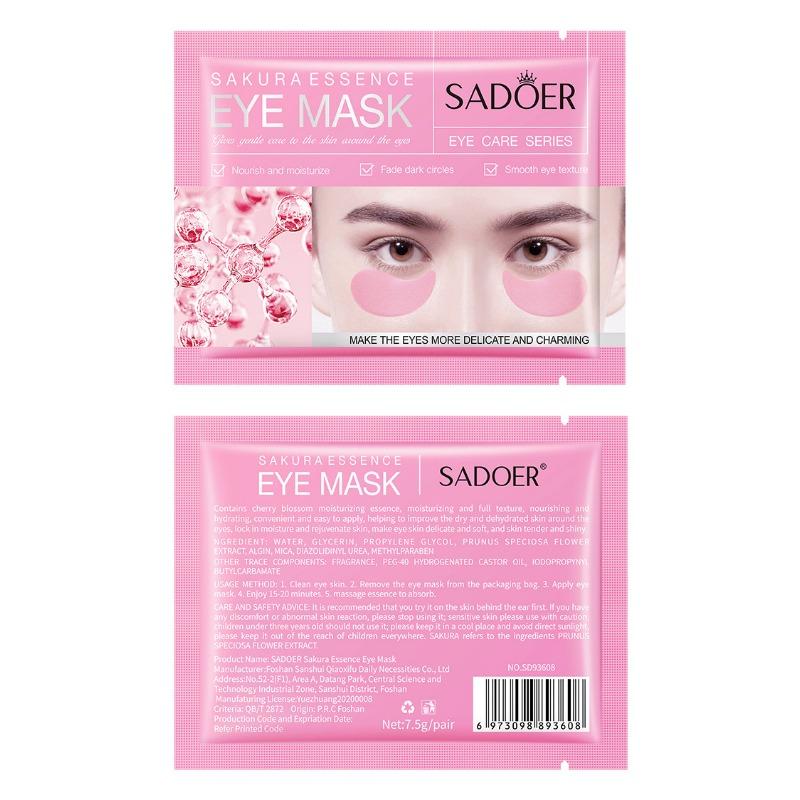 Sadoer Caviar Eye Mask Tablet Set Hydrating & Moisturising Eye Eye Mask Series