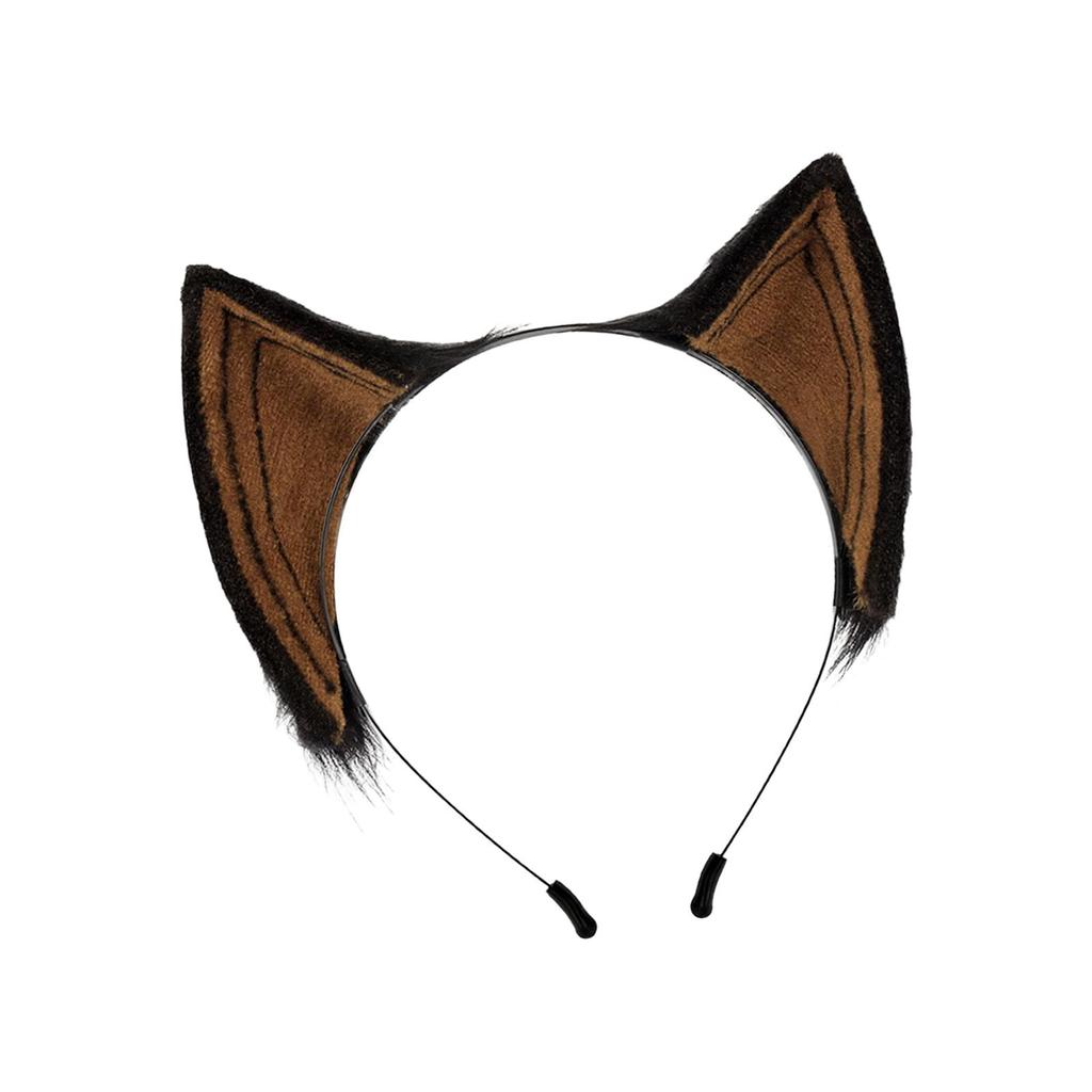 Fox Ears Headband Cosplay Costume Accessories Animal Hood for Party Stage Performances